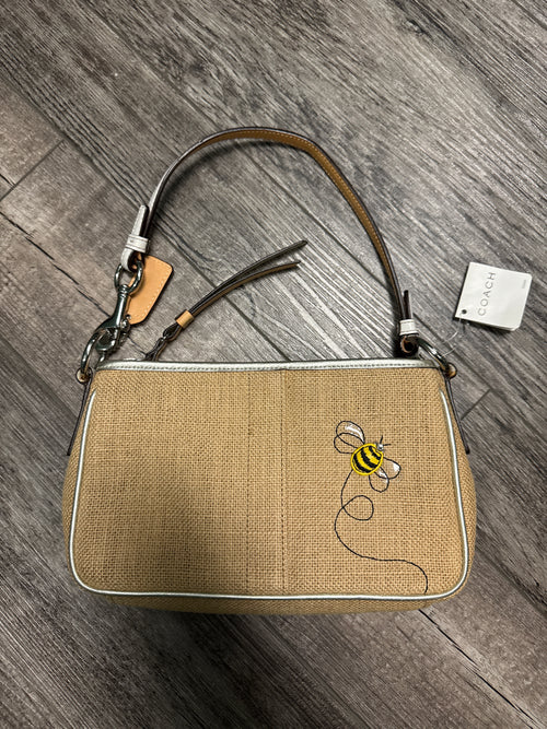 *RARE* Coach 2005 Straw Motif Demi Bag