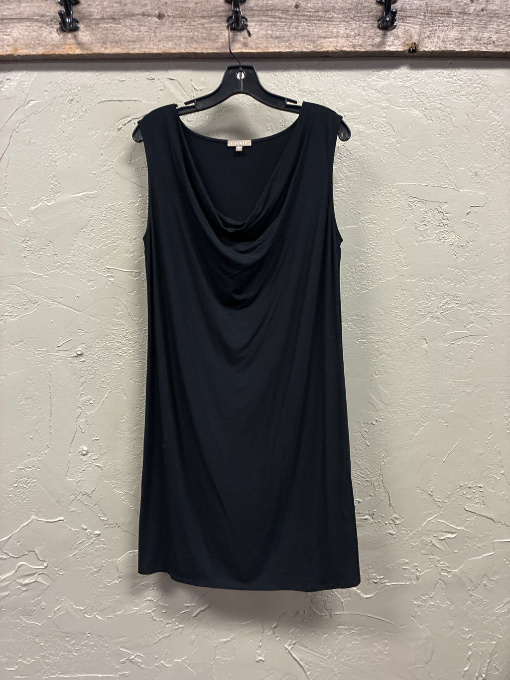 Lilla P Draped Neck Shift Dress (org$115)