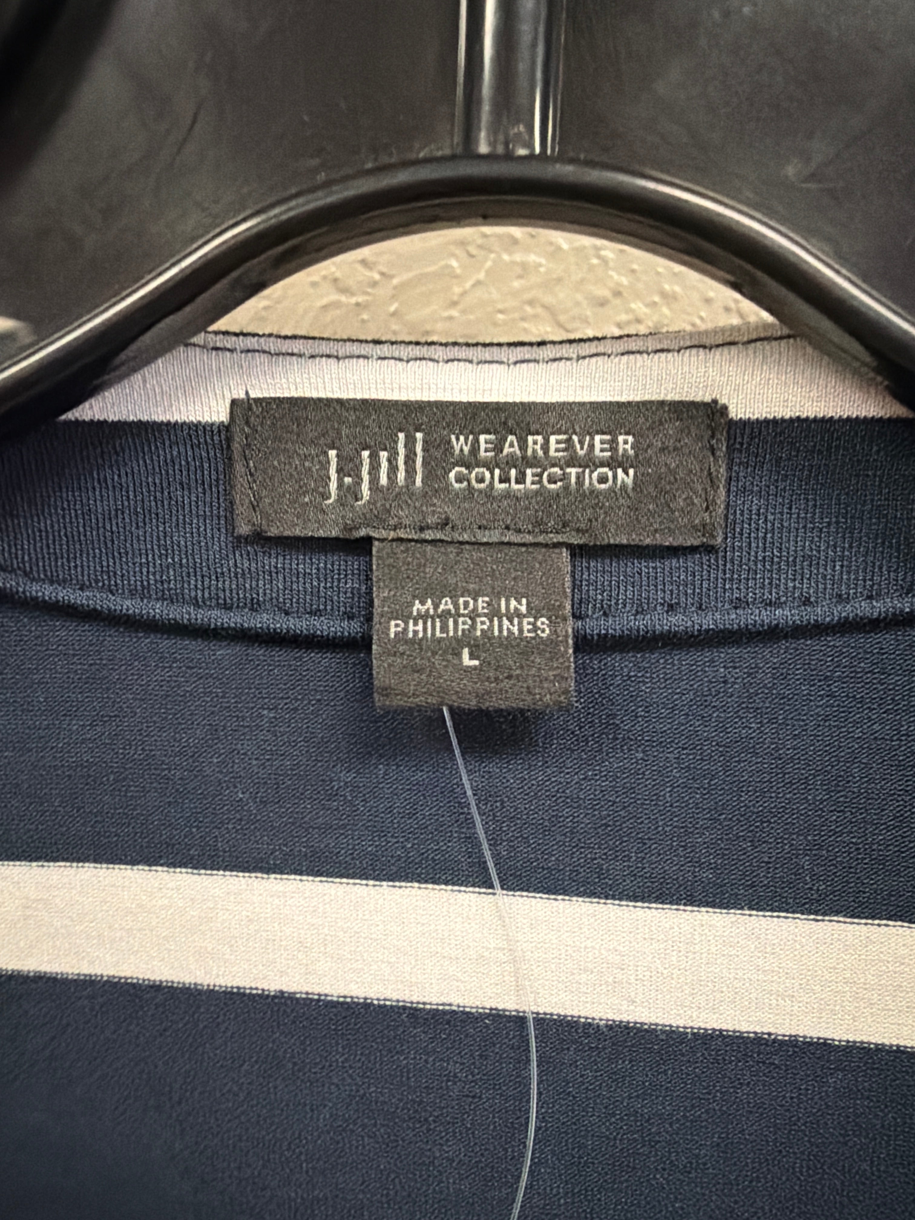 J Jill Striped Button Cardigan (org$99)