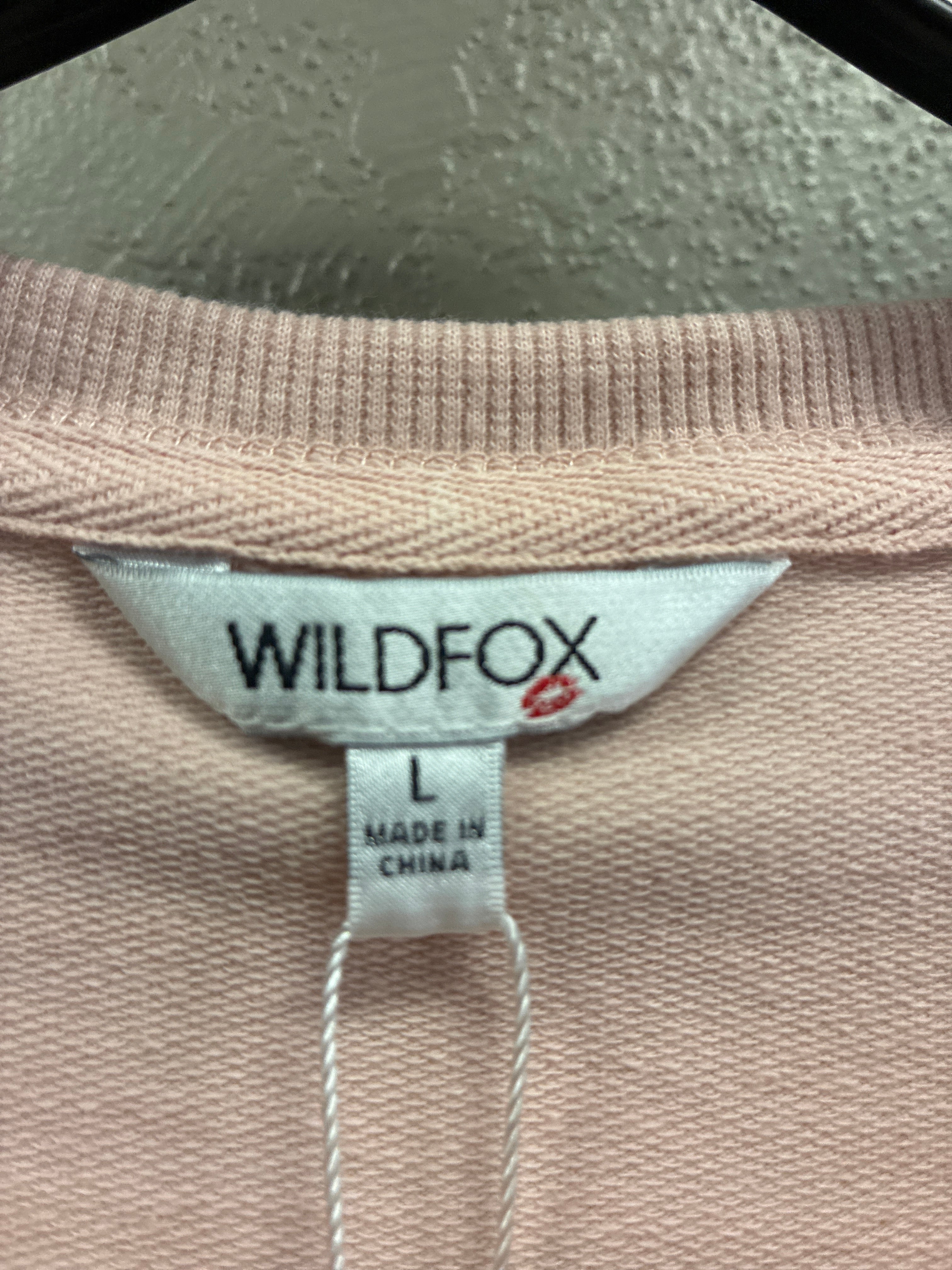 NWT Wildfox Statement Sweatshirt (oeg$108)