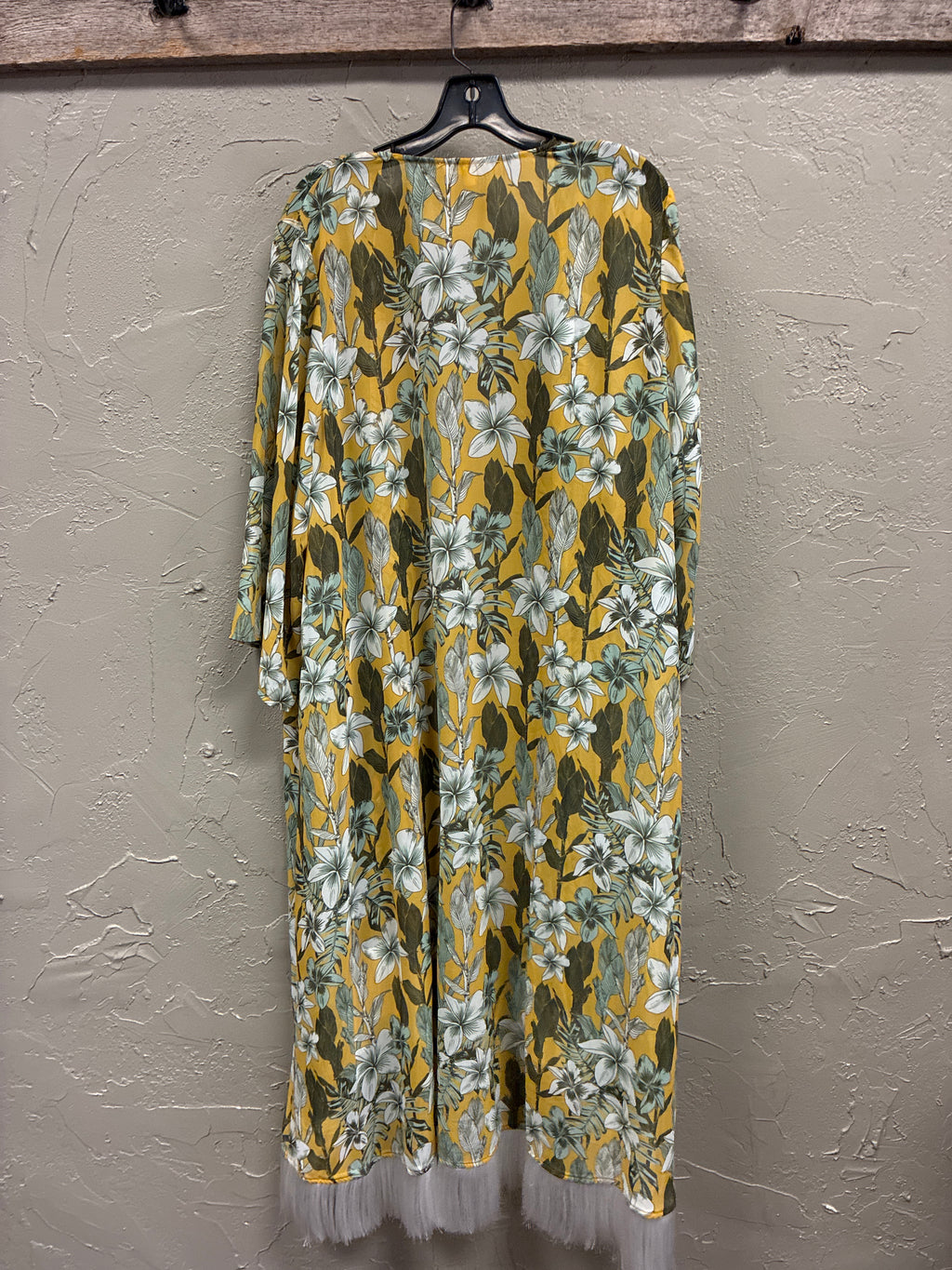 NWOT Indigo Thread Chiffon Duster (org$55)