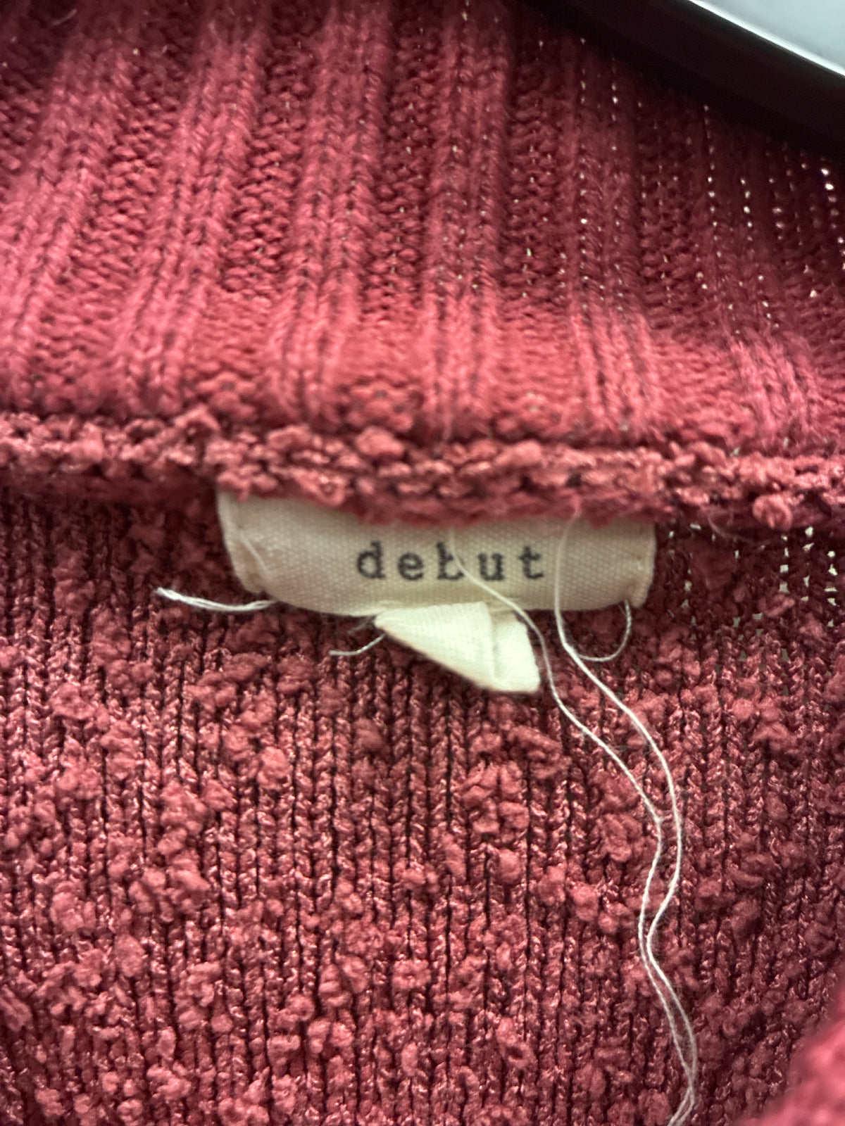 Deput Mock-Neck Crop Sweater (org$50)