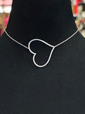 Open Heart Necklace