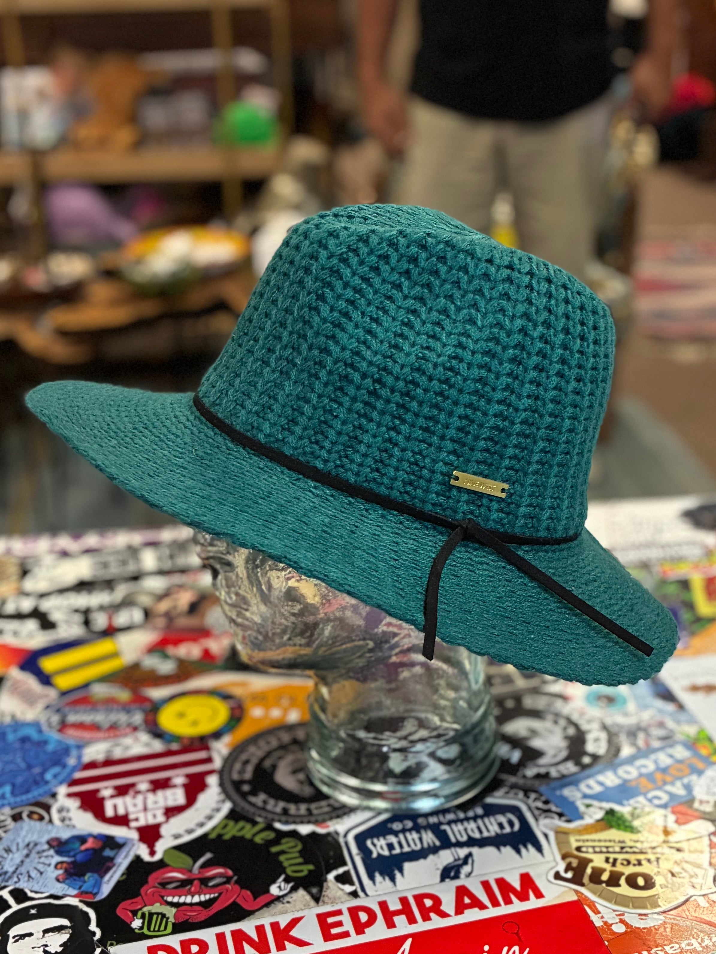 NWT Nine West Rib Knit Panama Hat (org$42)