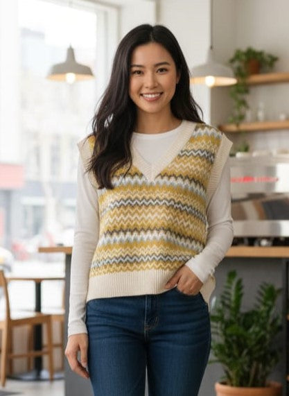 8 Concept V-Neck Sweater Vest