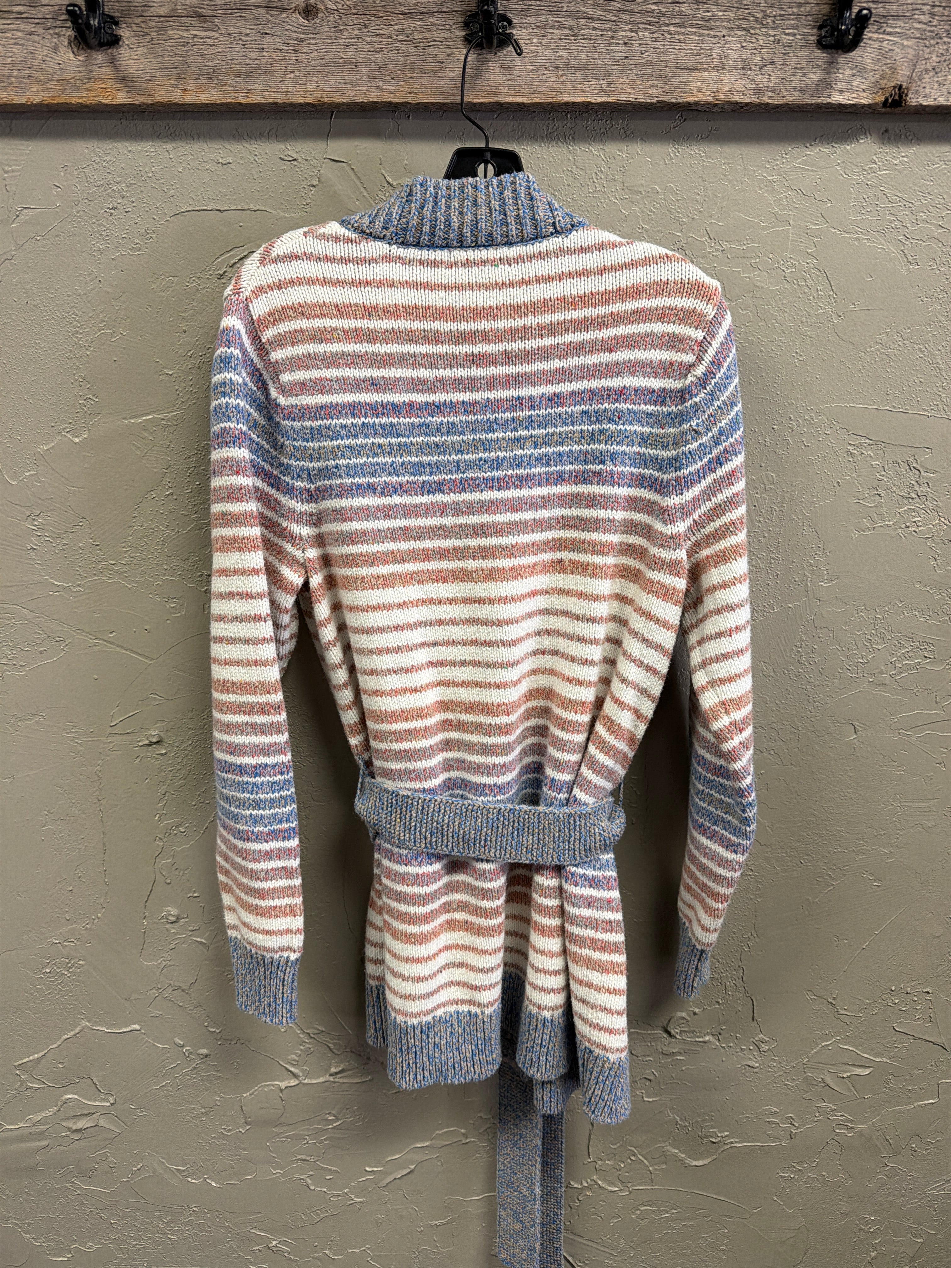 Lands End Striped Knit Cardigan (org$80)