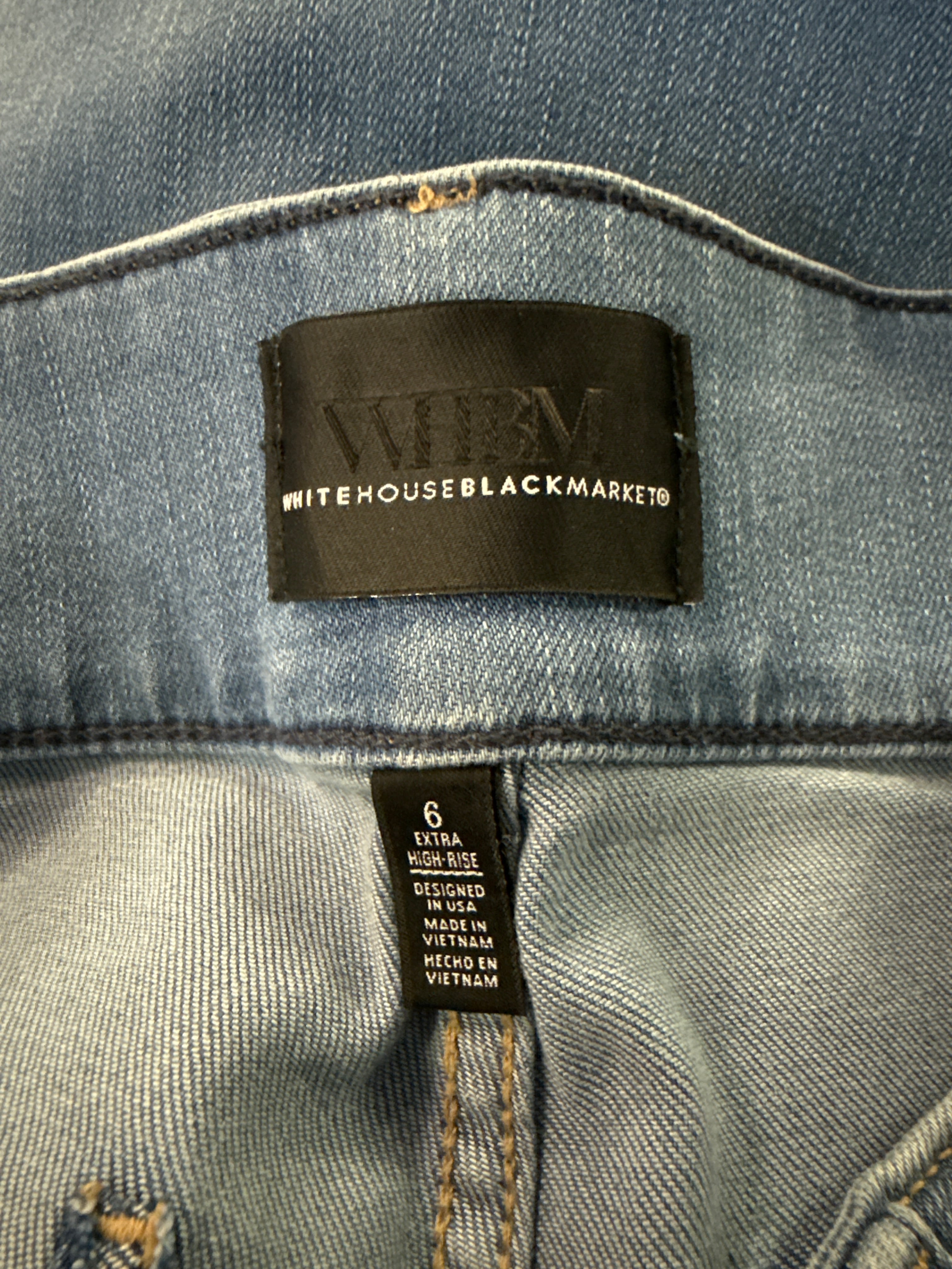 WHBM Belted Wide-Leg Cargo Jean (org$120)