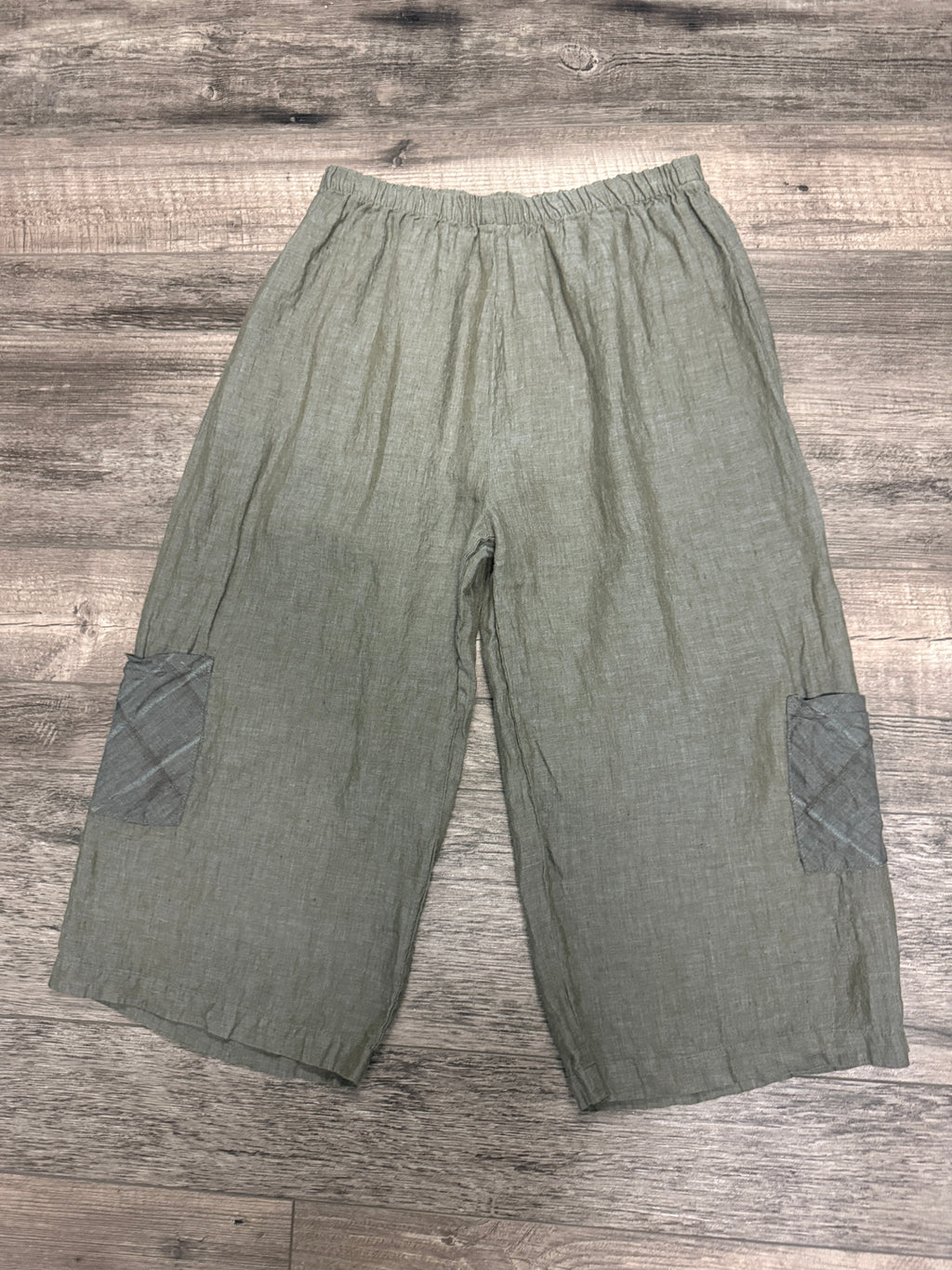 Chalet Lissie Linen Crop Pant (org$189)