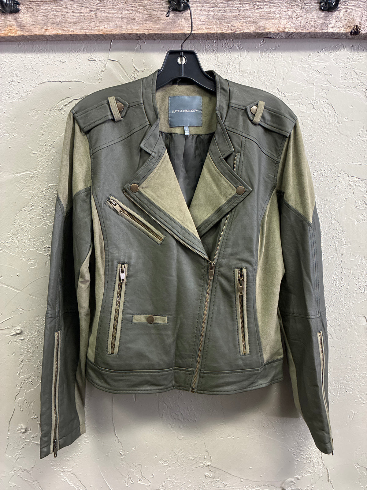 NWOT Kate & Mallory Faux Leather Motos