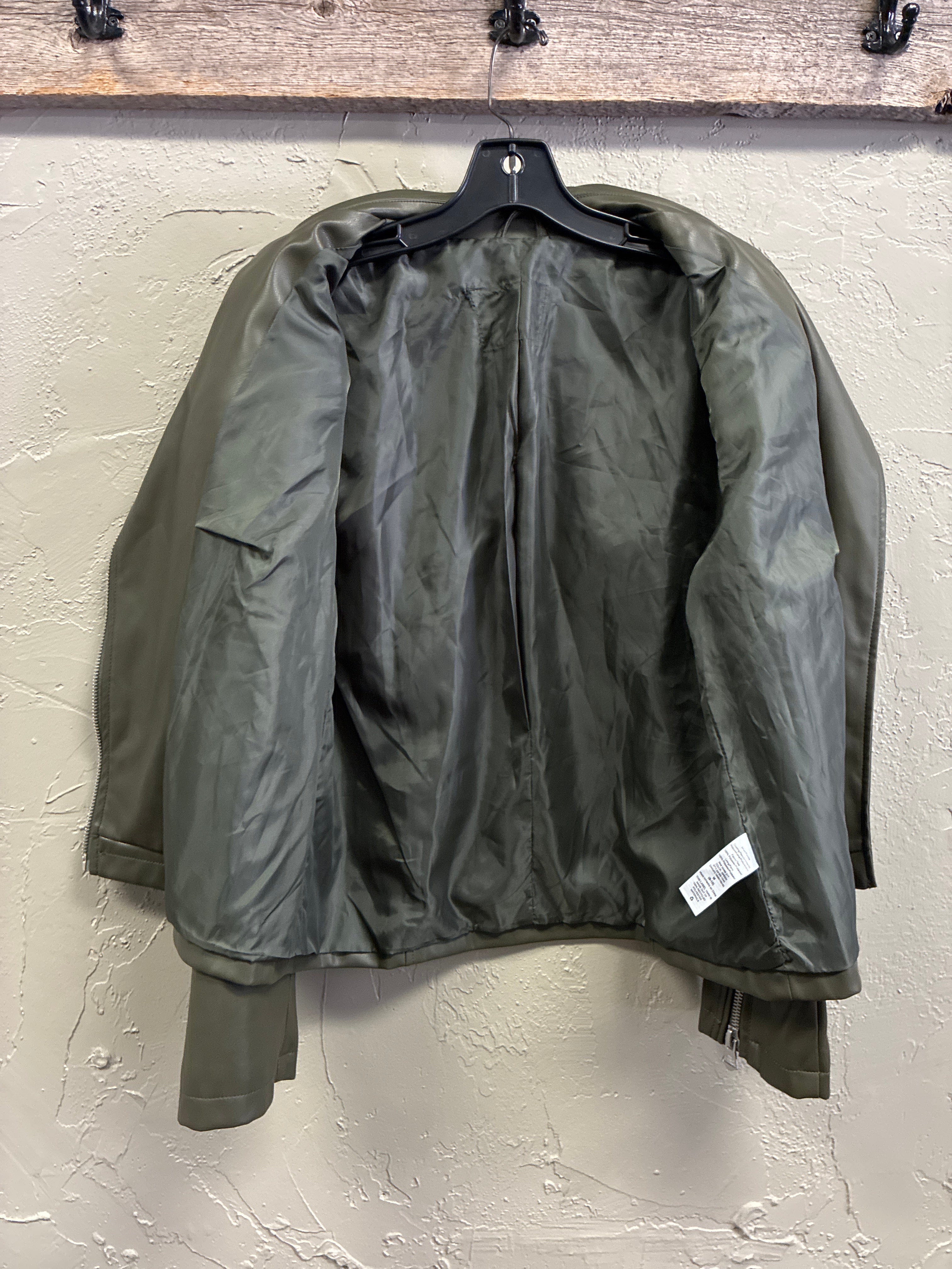 NWOT Faux Leather Moto jacket