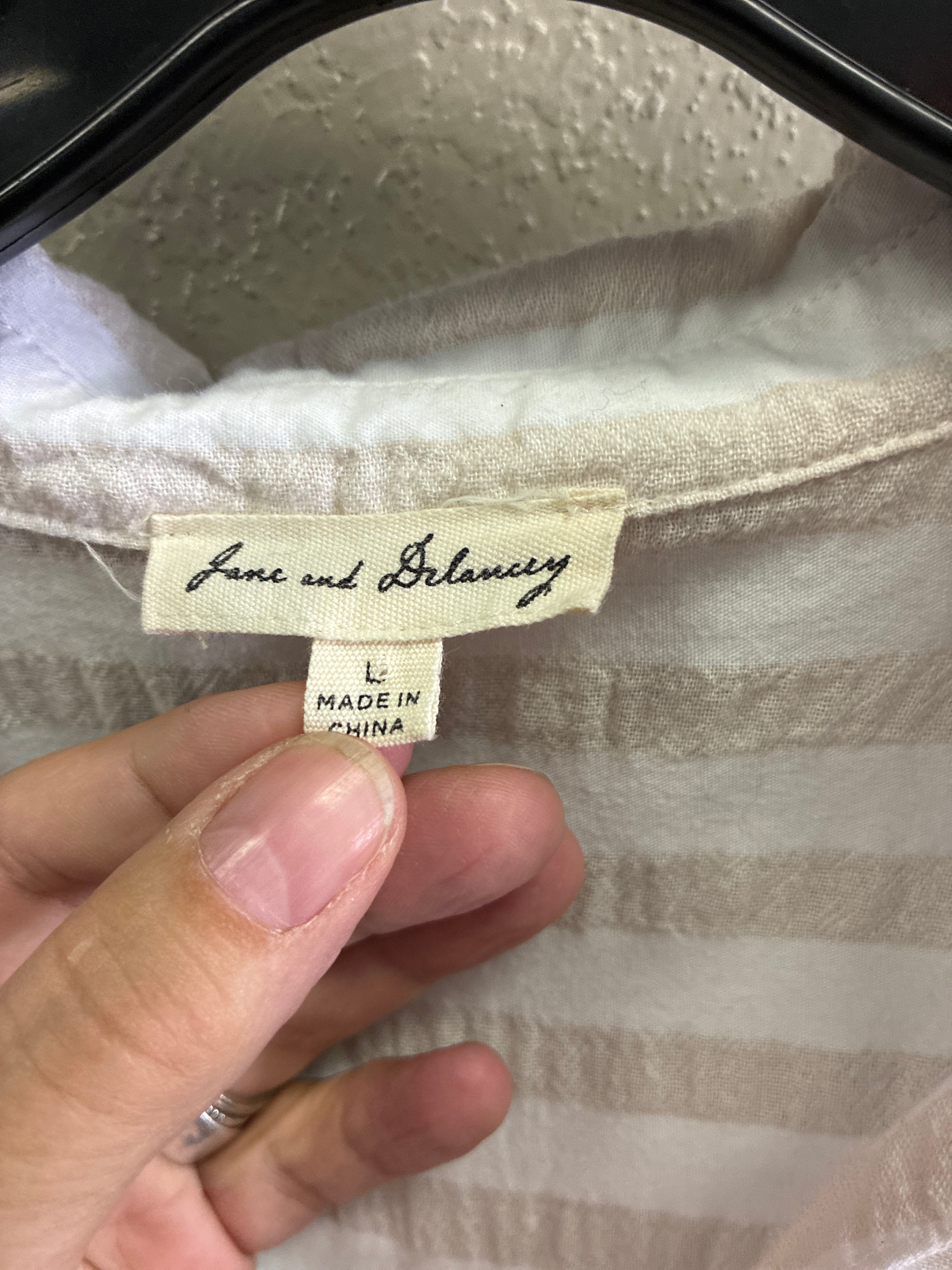 Jane+Delancey Short-Sleeve Popover Top