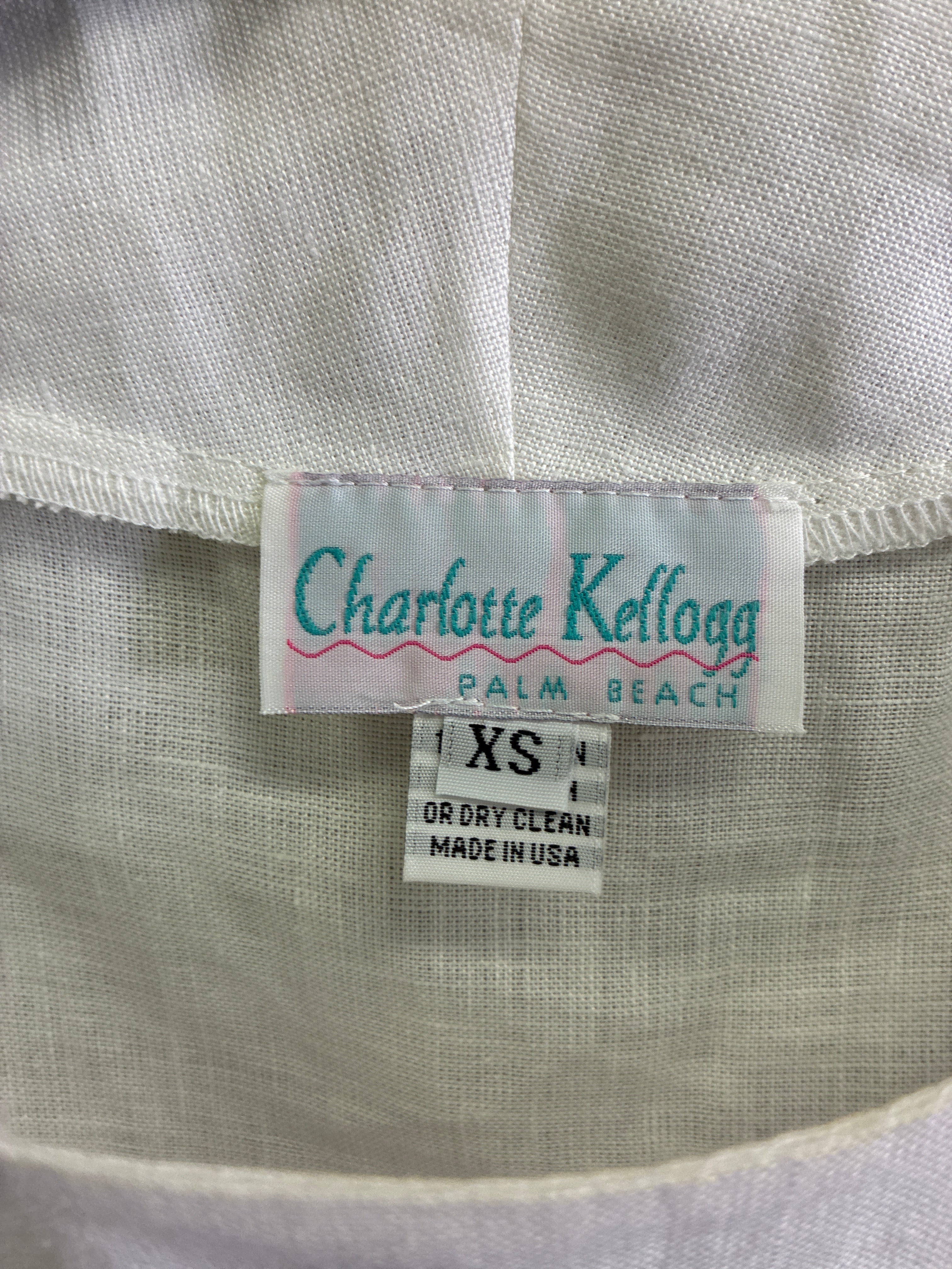 Charlotte Kellogg Linen Tunic (org$225)