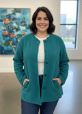 Vtg Norm Thompson Boiled Wool Jacket