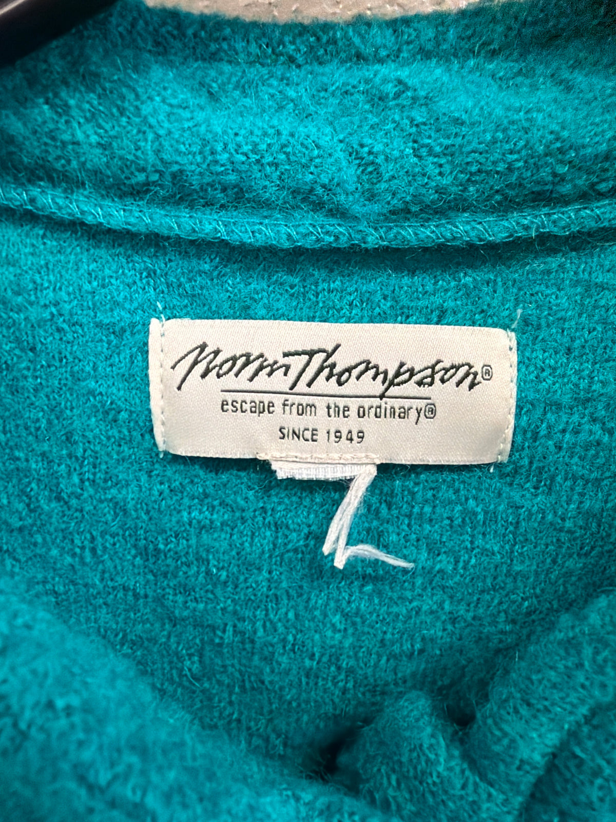 Vtg Norm Thompson Boiled Wool Jacket