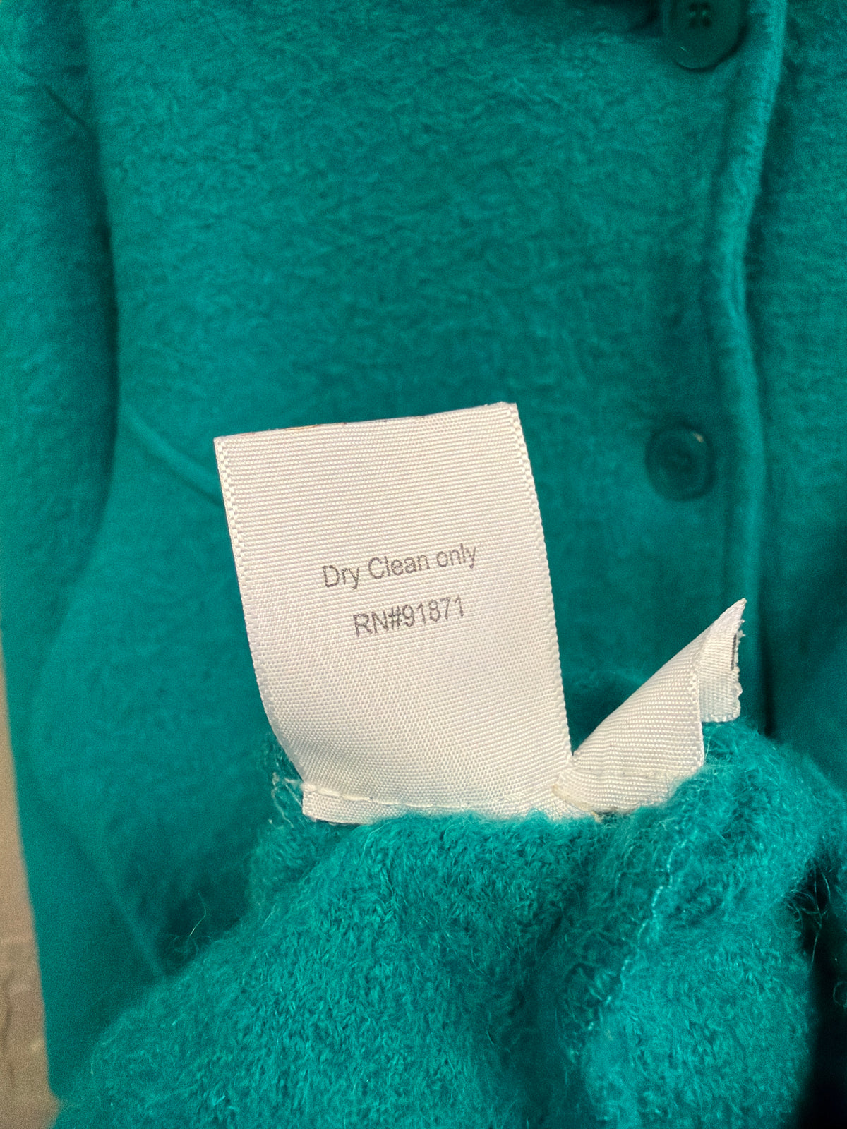 Vtg Norm Thompson Boiled Wool Jacket