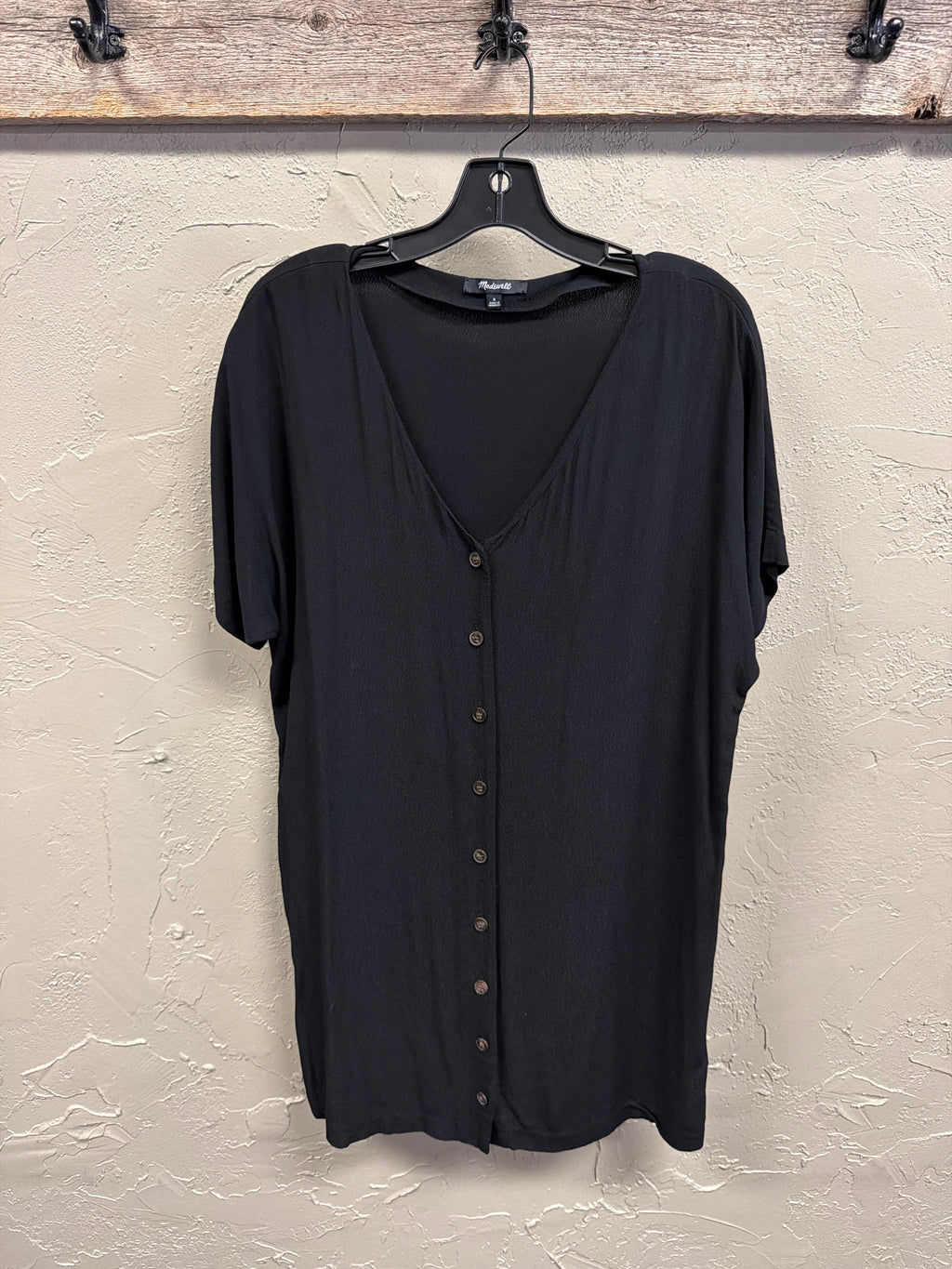 Madewell Button-Front Easy Dress (org$118)
