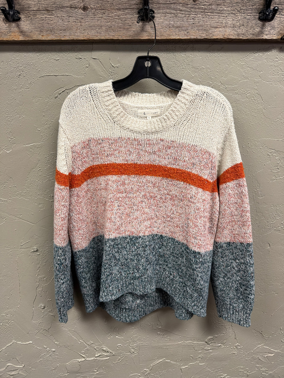 Lou&Grey Marled Colorblock Sweater