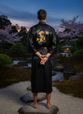 Vtg Stephens Collection Dragon Kimono Robe