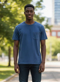 NWT J Crew Washed Pique Pocket Tee