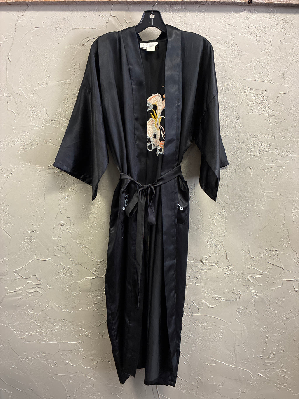Vtg Stephens Collection Dragon Kimono Robe