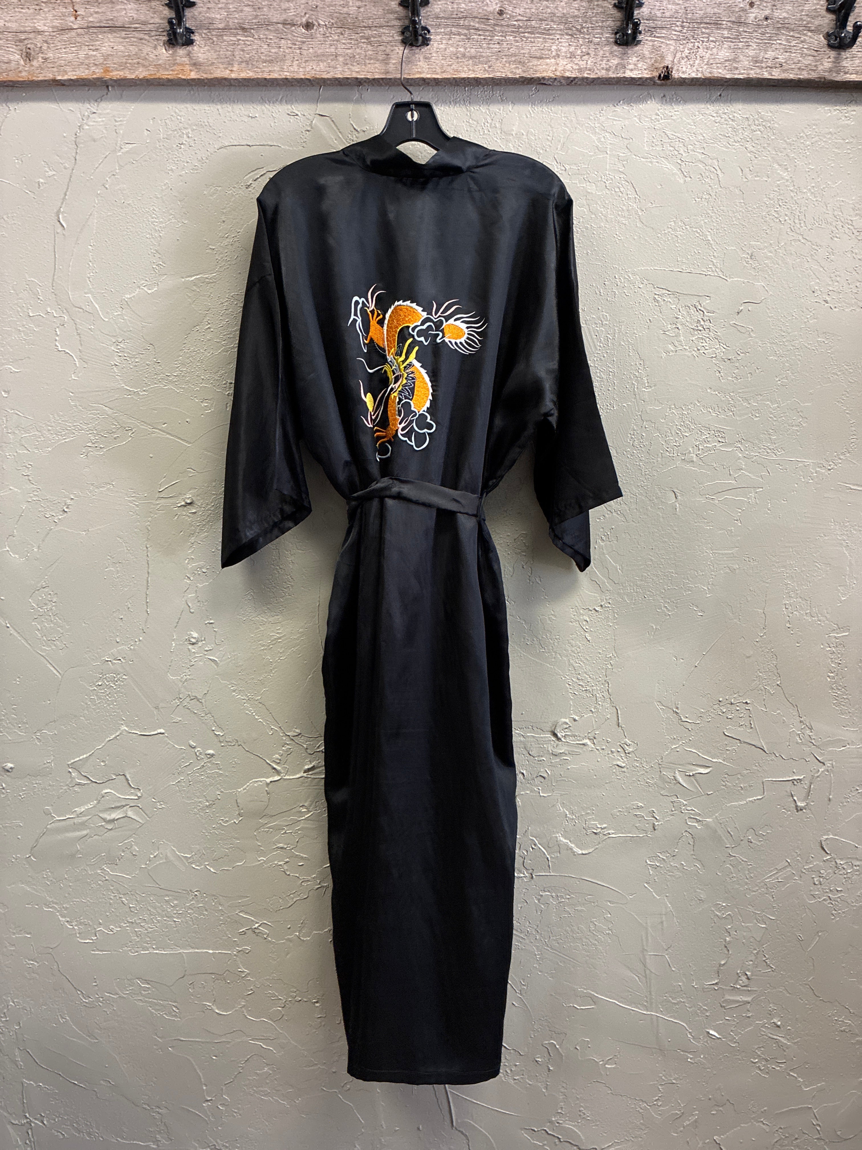 Vtg Stephens Collection Dragon Kimono Robe