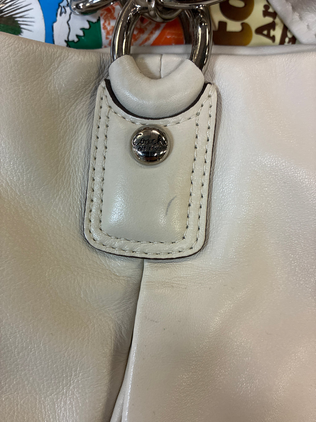 Coach Kristin Leather Satchel (org$398)