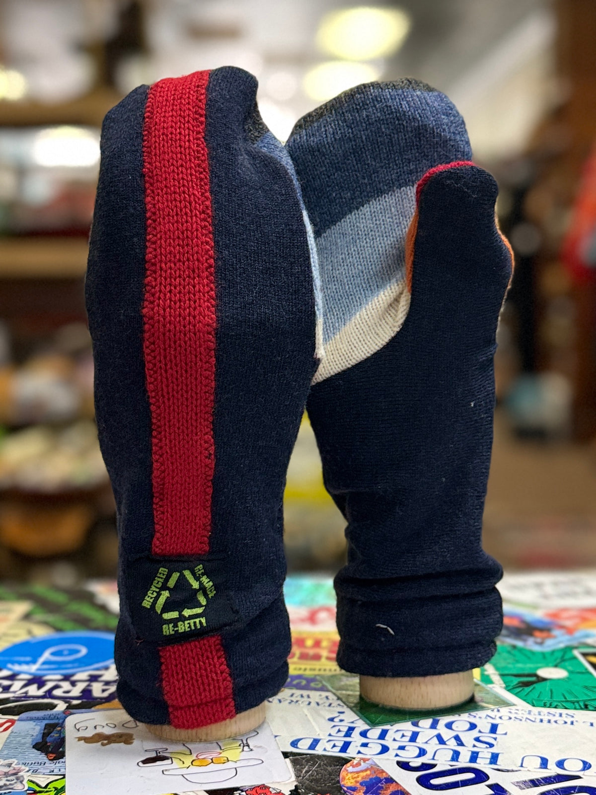 Reclaimed Wool Mittens