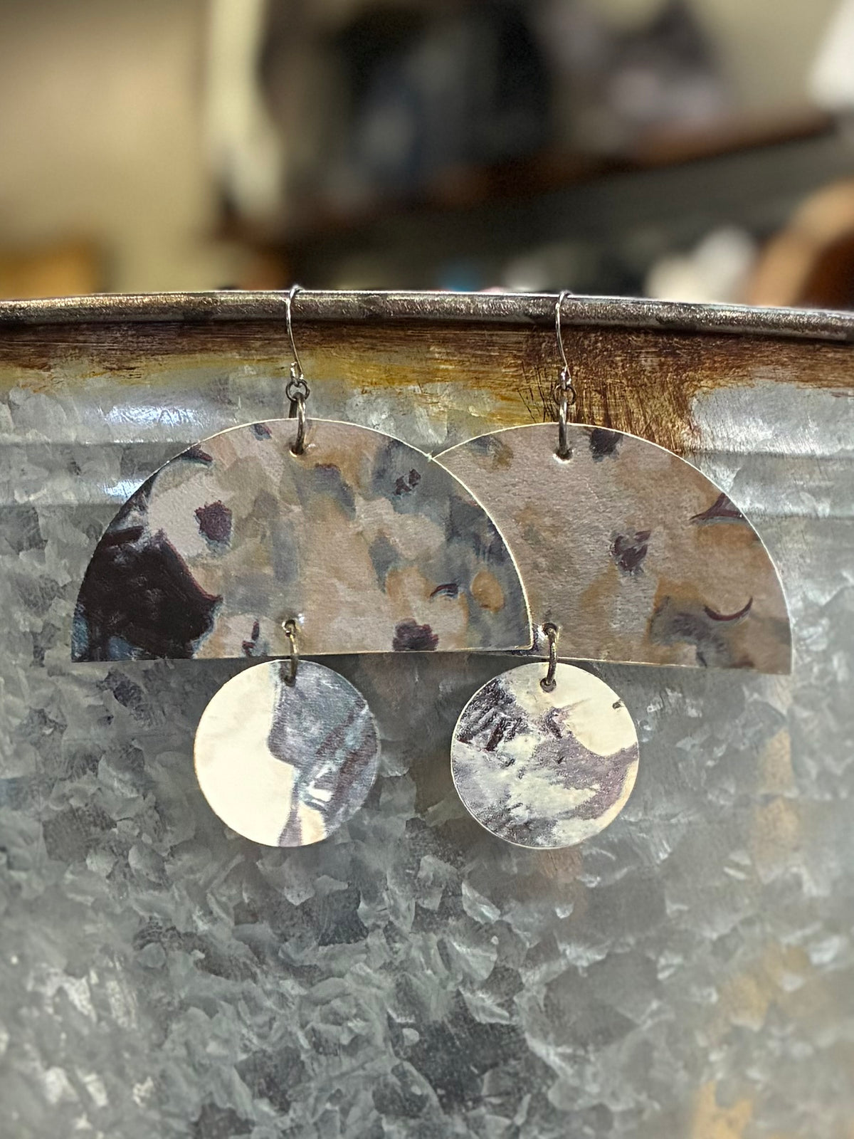 Arc & Orbit Wallpaper Earrings