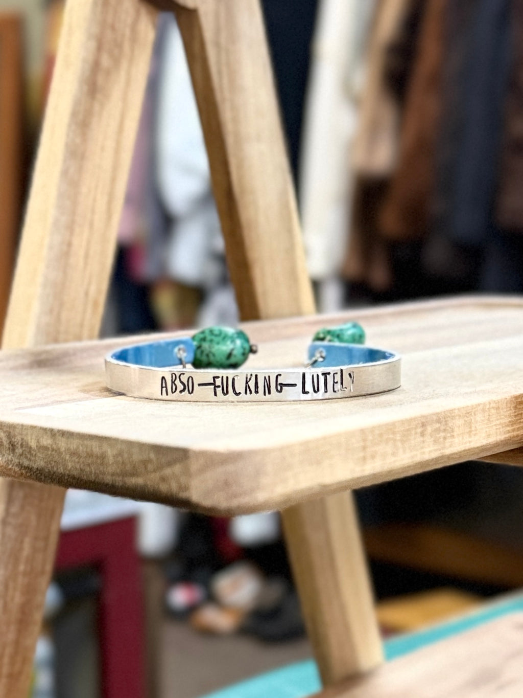 Hand-Stamped Cuff Bracelets