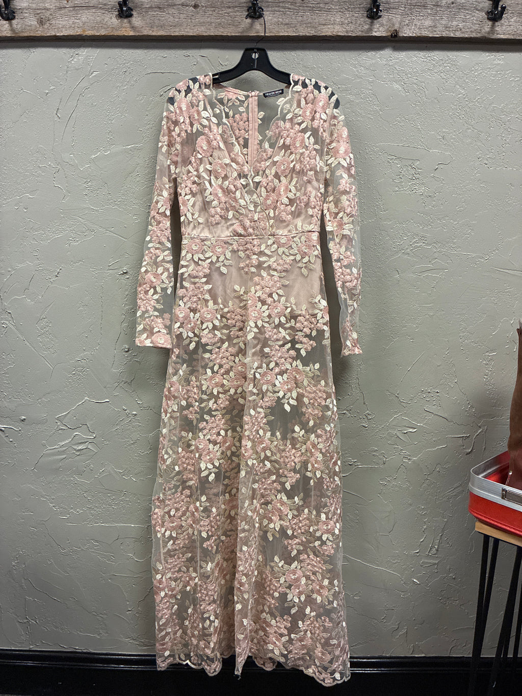 Fashion Nova Embroidered Gown