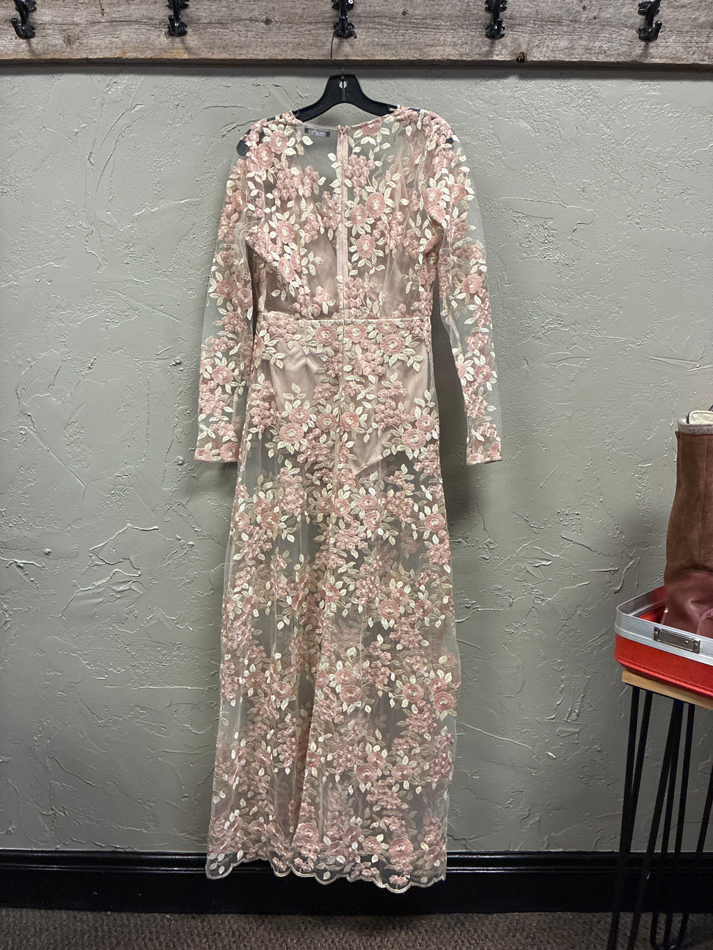 Fashion Nova Embroidered Gown