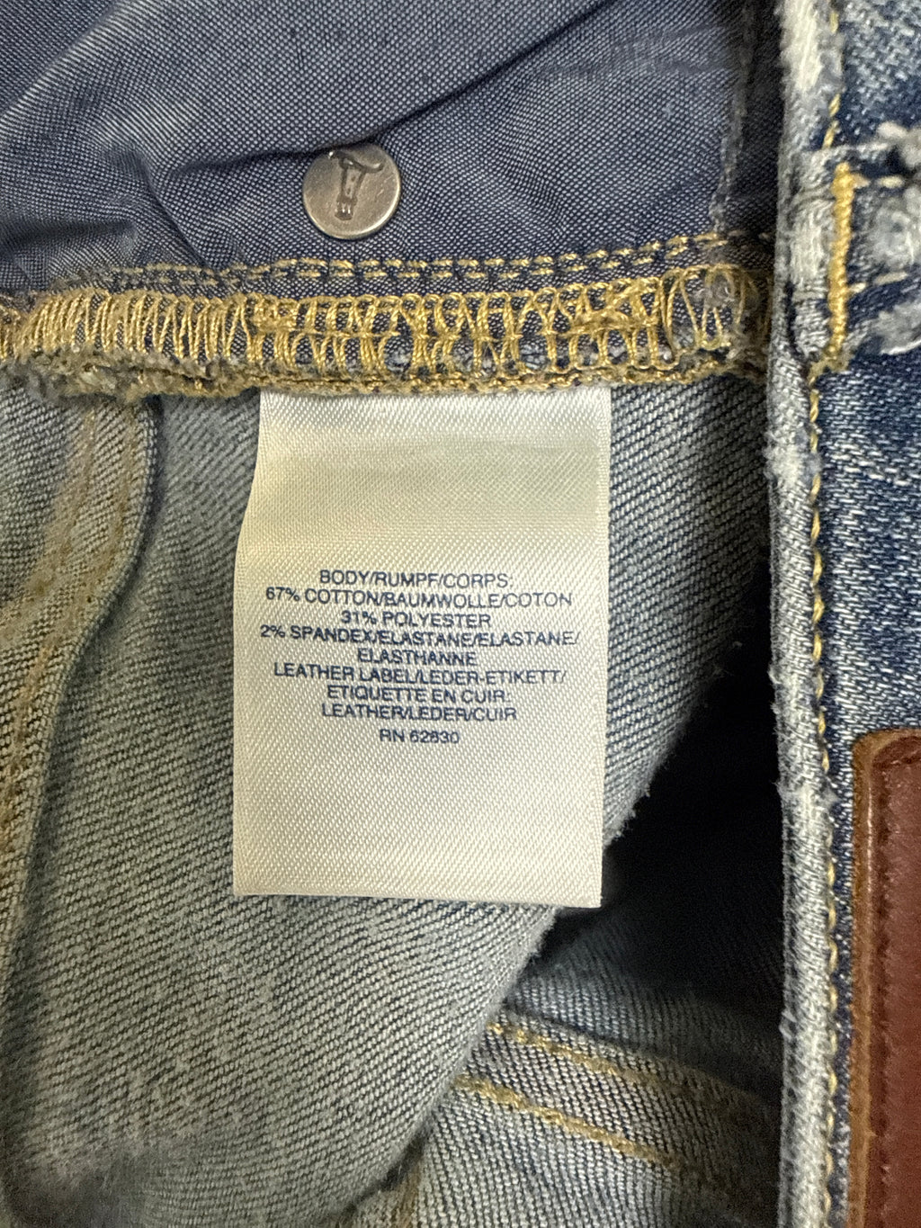 Lands End Mid-Rise Culotte Jeans (org$90)