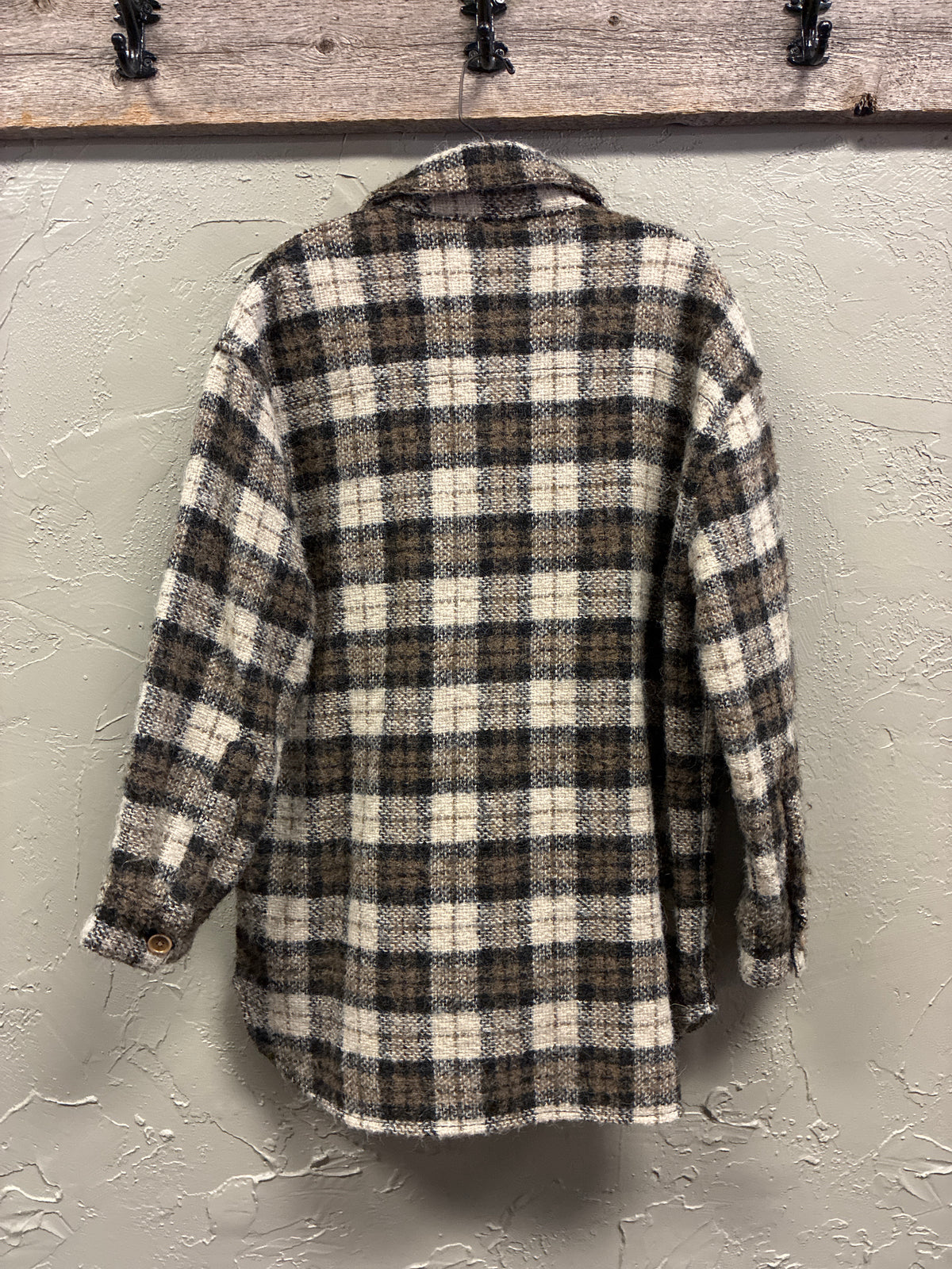 Banana Republic Italian Boucle Shacket (org$279)