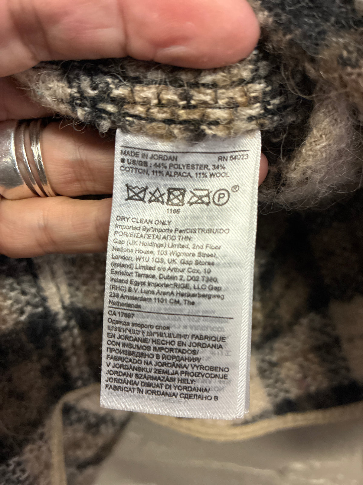 Banana Republic Italian Boucle Shacket (org$279)
