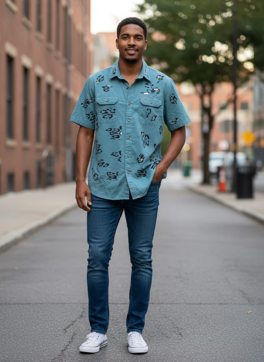 Wrangler Short-Sleeve Work Shirt