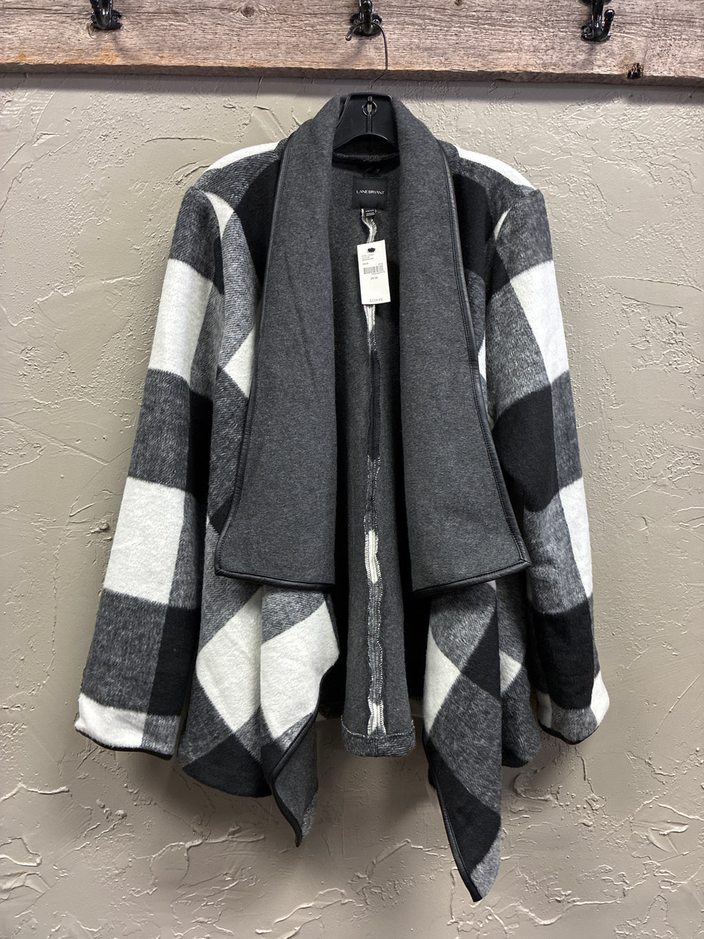 NWT Lane Bryant Open-Front Jacket (org$160)