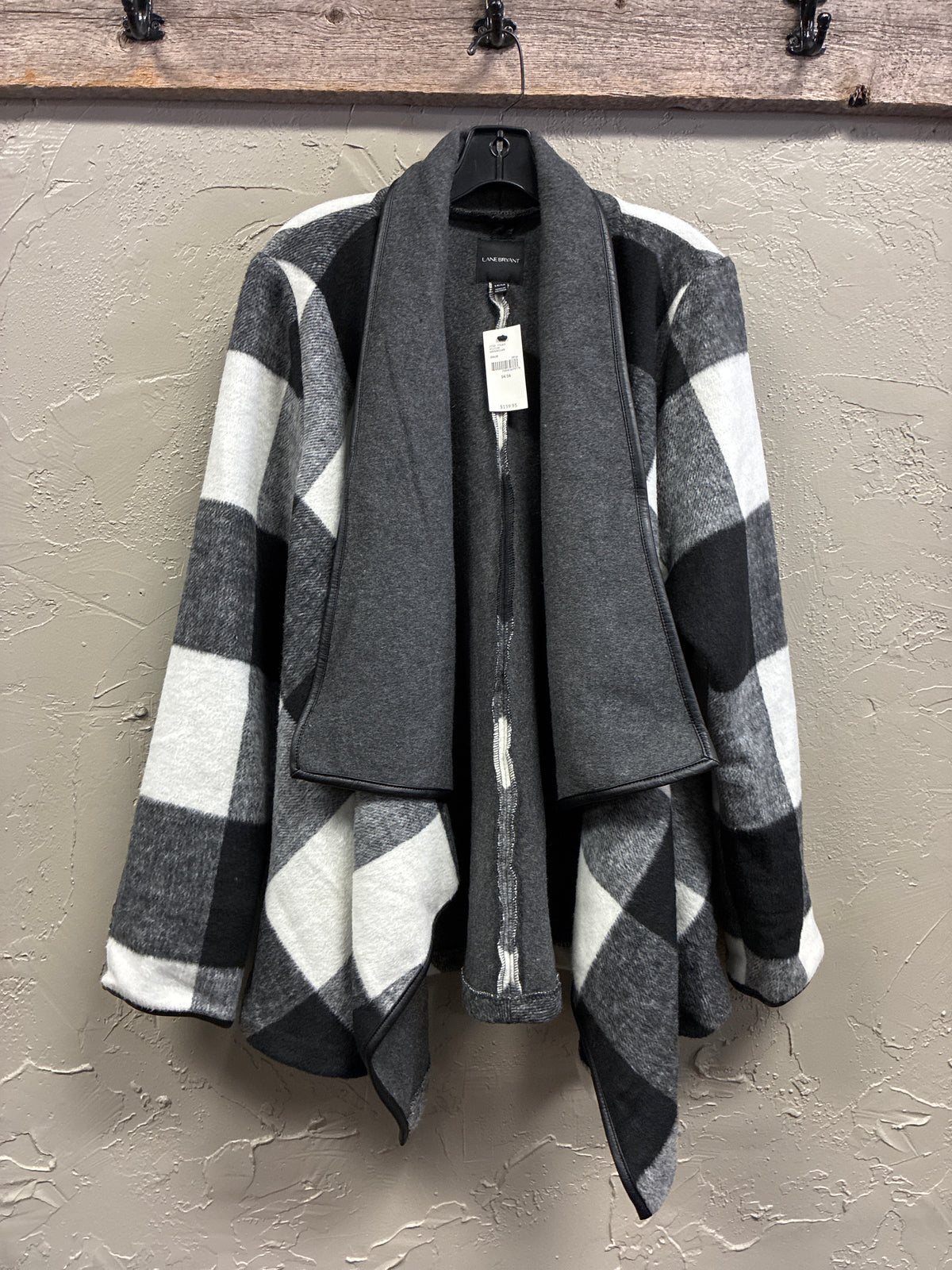 NWT Lane Bryant Open-Front Jacket (org$160)