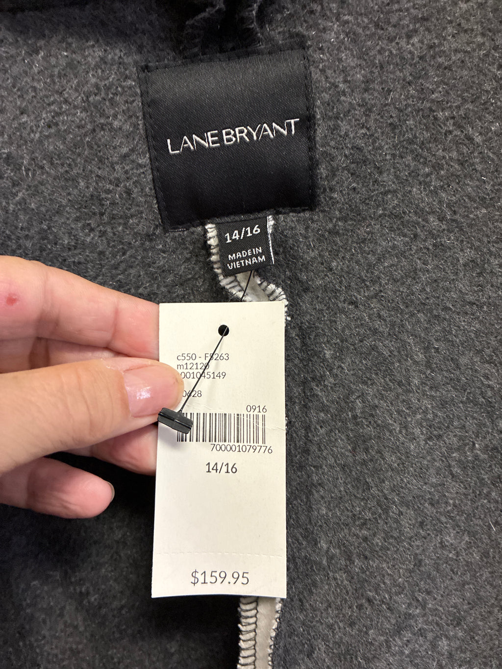 NWT Lane Bryant Open-Front Jacket (org$160)