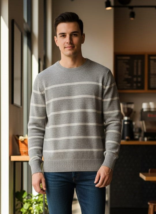 Banana Republic Wool Blend Crew-Neck Sweater (org$130)