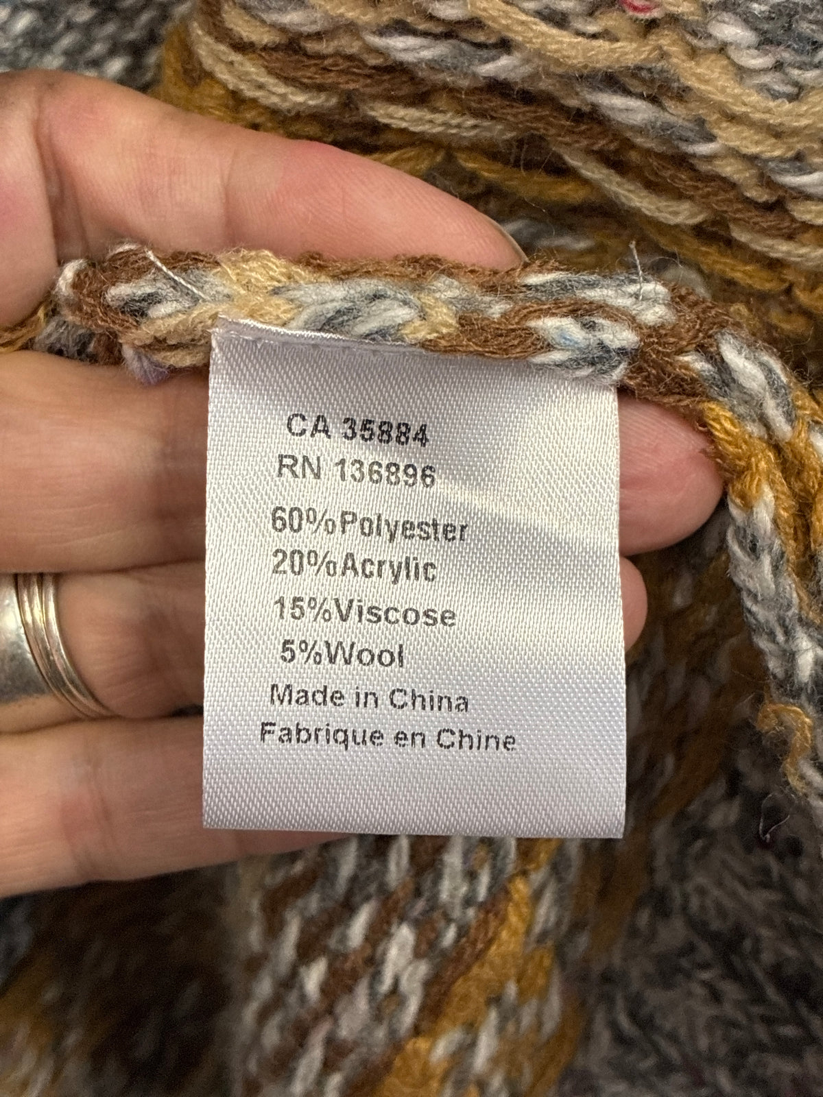 NWT Fashion Concepts Draped Cardigan (org$98)