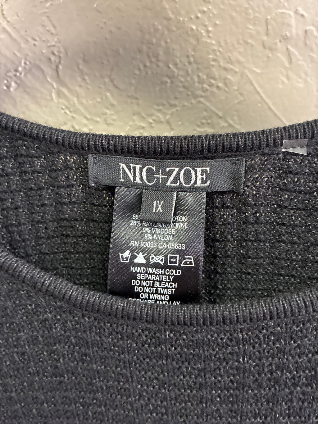 Nic&Zoe Telegragh Sweater (org$168)