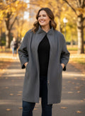 Eileen Fisher Alpaca Long Coat (org$698)