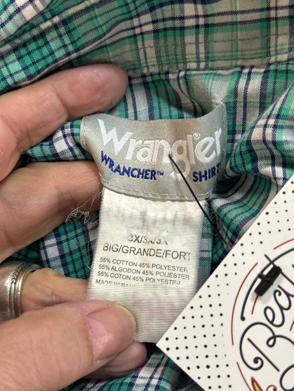 Assorted Vtg Wrangler Shirts