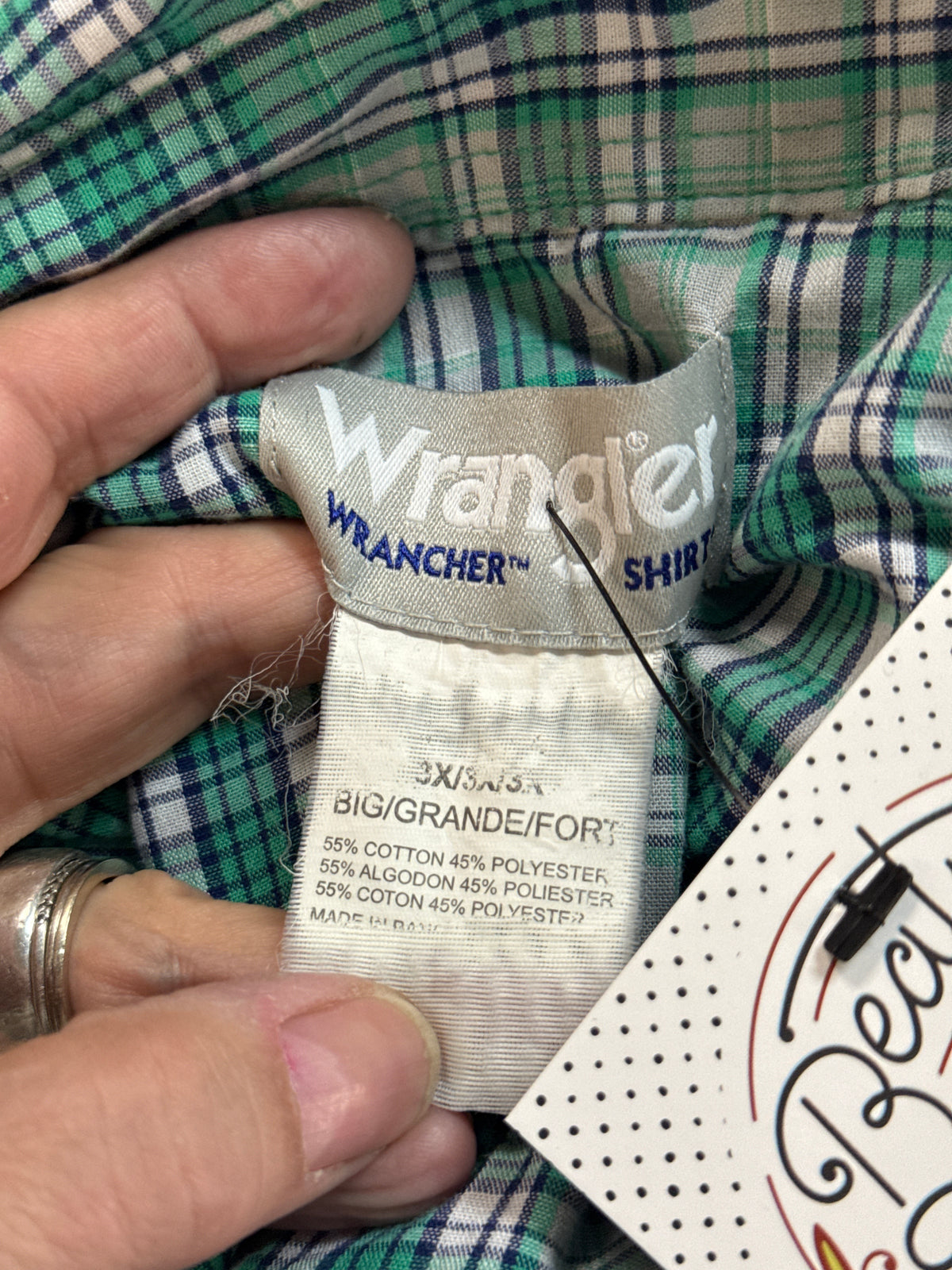 Assorted Vtg Wrangler Shirts