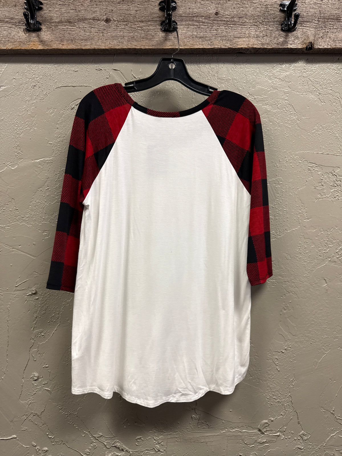 NWT Heimish Heart Raglan Top (org$30)