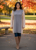 NWT Hem&Thread Cable-Knit Dress (org$78)