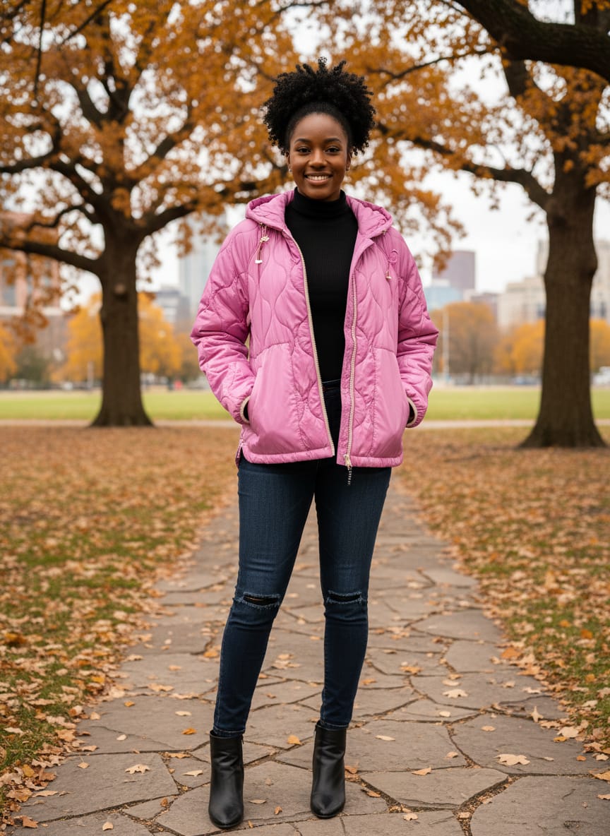 Nikki Jones Quilted Jacket (org$165)