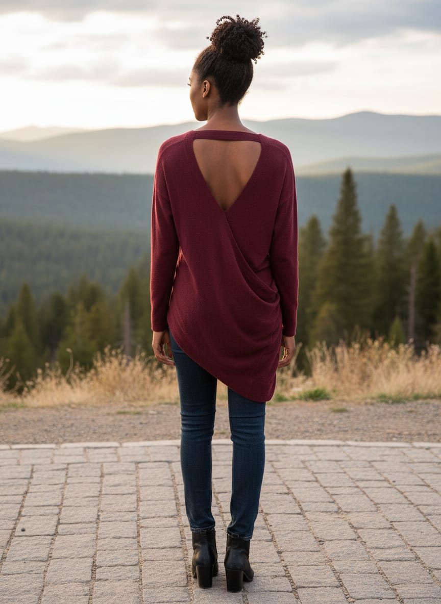 NWT Vimmia Rerversible Sweater (org$92)