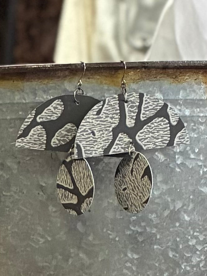 Arc & Orbit Wallpaper Earrings