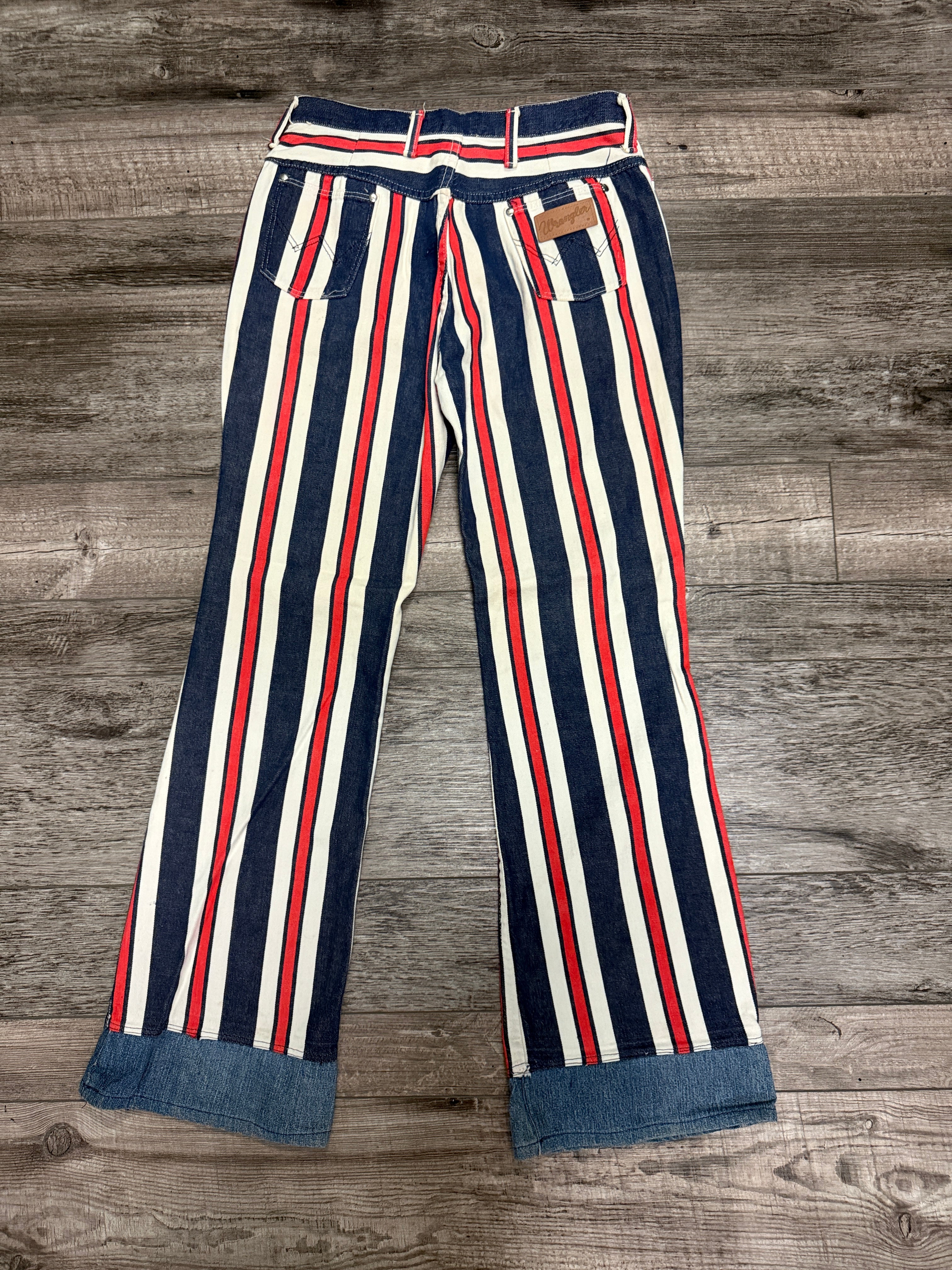 VTG 70s WRANGLER STRIPED JEAN